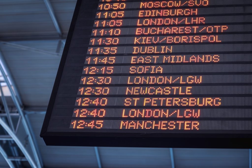 Airline on-time performance ground handling operations